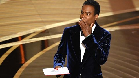 Chris Rock en la 94° de los Premios Oscar el pasado 27 de marzo.