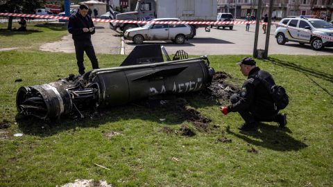 Ataque en la estación de tren ucraniana de Kramatorsk.