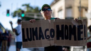 Protesta Luma Puerto Rico