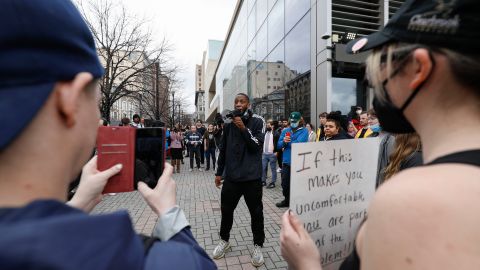 Protesta muerte Patrick Lyoya en Michigan