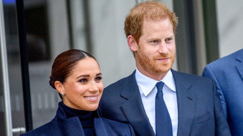 Meghan Markle y el príncipe Harry.