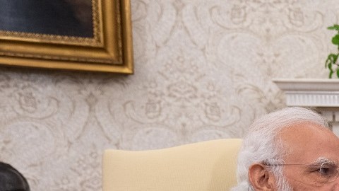 Los mandatarios de India y EE.UU. se reunieron en septiembre pasado en la Casa Blanca.