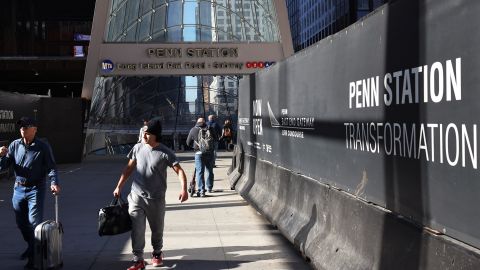 Penn Station, en Manhattan, NYC.