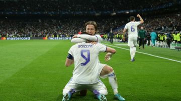 Benzema y Modric cargaron con el Real Madrid en la eliminatoria ante Chelsea.