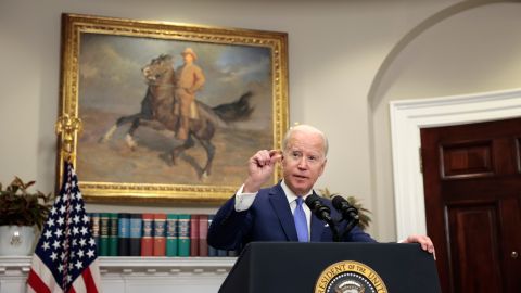 El presidente Biden calificó como "irresponsable" hablar sobre posibles ataques nucleares.