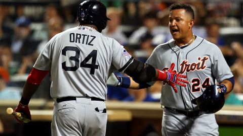 David Ortiz y Miguel Cabrera