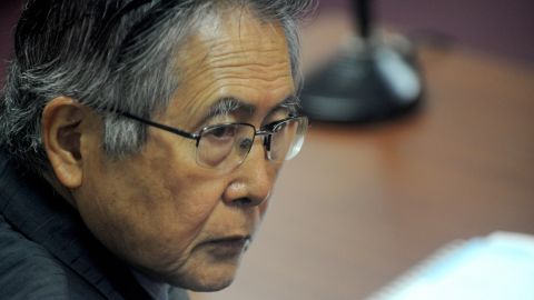 Peru's ex-president Alberto Fujimori is