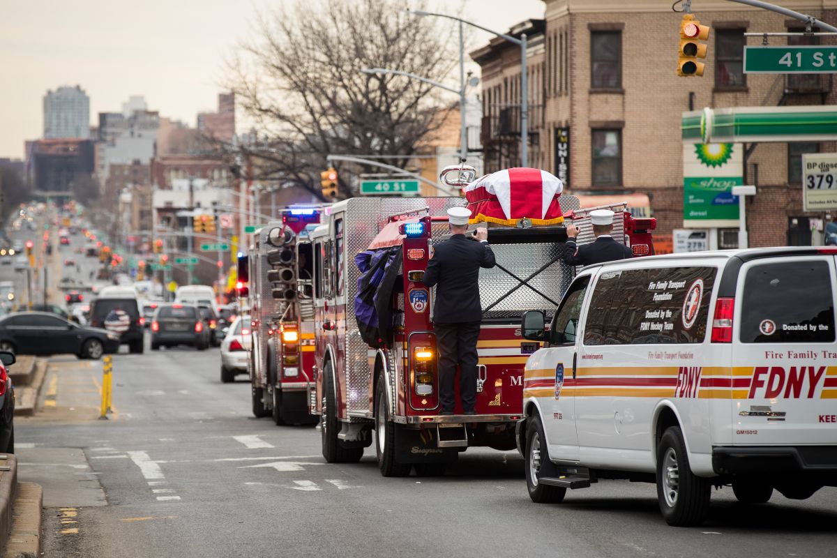 El incendio se registró en en una casa de Canarsie, Brooklyn.