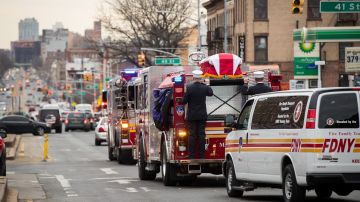 El incendio se registró en en una casa de Canarsie, Brooklyn.
