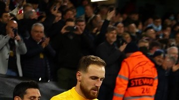 Manchester City v Atlético Madrid Quarter Final Leg One - UEFA Champions League