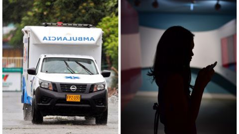 Le reclama por ser infiel en plena ambulancia (1)