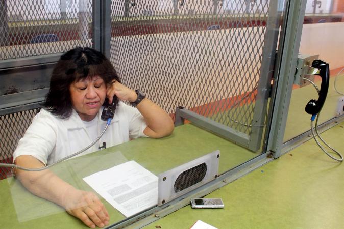 Melissa Lucio lleva más de 10 años en el corredor de la muerte. Crédito EFE Jorge Fuentelsaz.