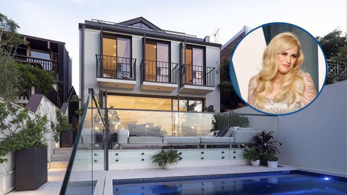 Así es la casa en Australia que la comediante Rebel Wilson puso en
