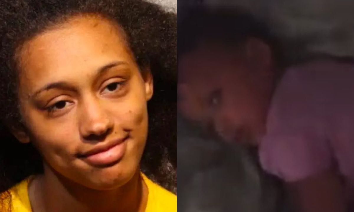 El video publicado en las redes sociales muestra a Tya Posley golpeando a su hija. 