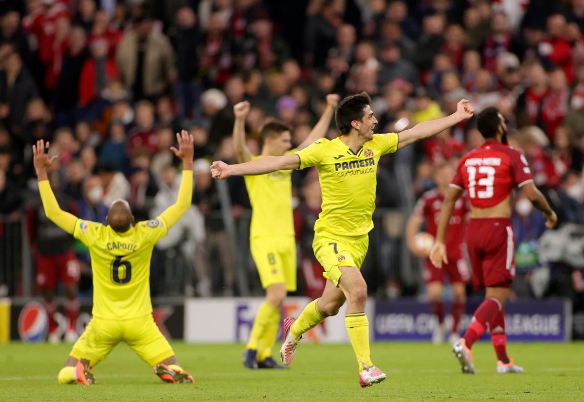 El Villarreal clasifica por segunda vez a las semifinales de la UEFA Champions League. 