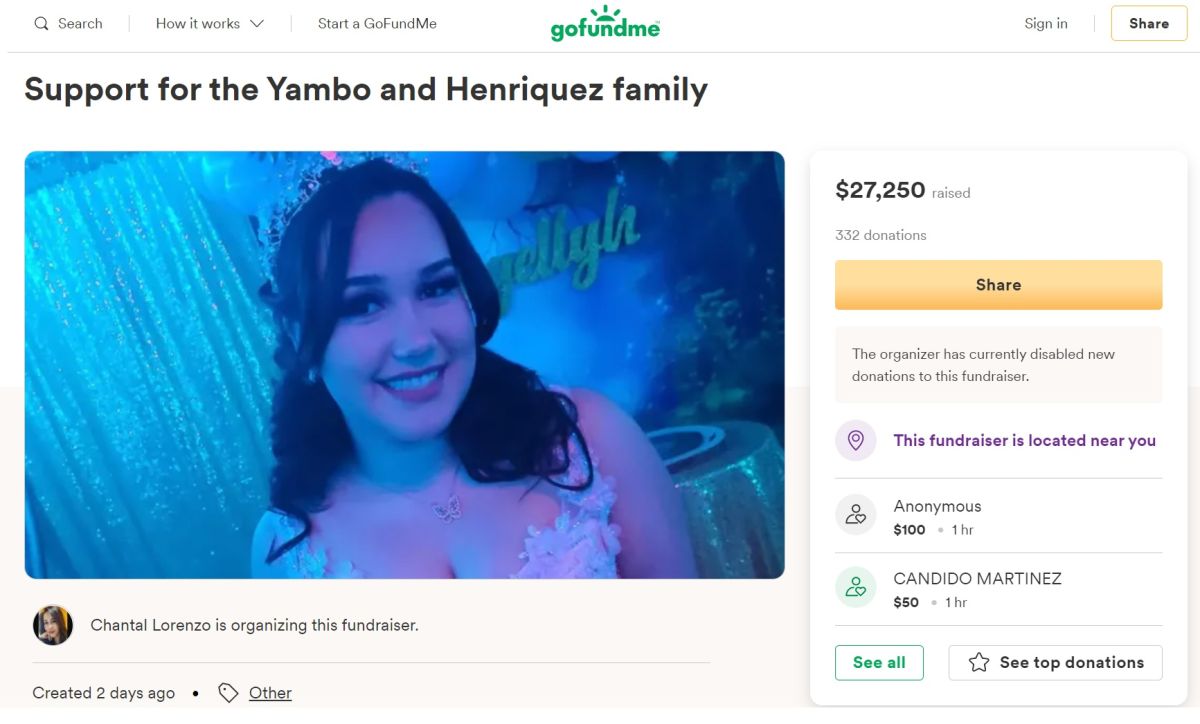 La adolescente Angellyh Yambo murió de balazos que le perforaron un pulmón.