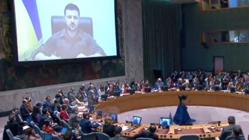 El presidente Zelensky dio un mensaje ante el Consejo de Seguridad de la ONU.