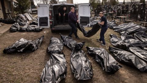 Russian Retreat From Bucha Reveals Scores Of Civilian Deaths