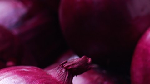 Cebollas moradas