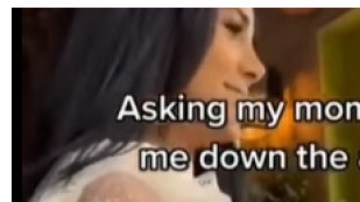 madre soltera boda de hija