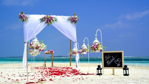 Boda en la playa