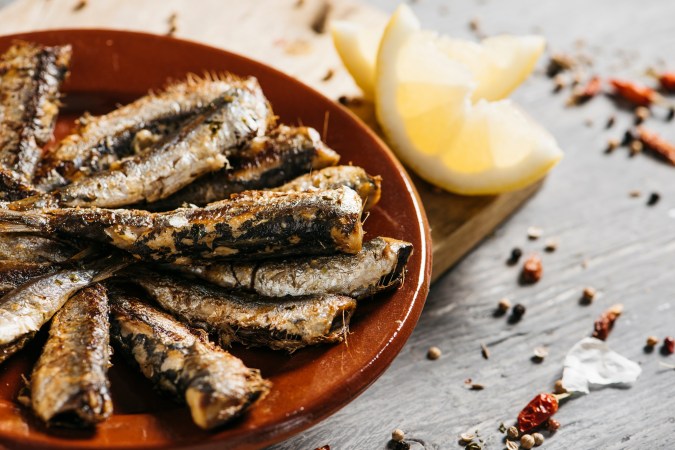 Sardinas a la parrilla