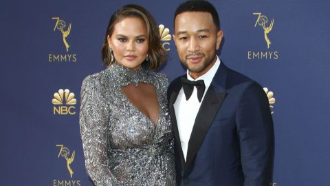 Chrissy Teigen y John Legend.