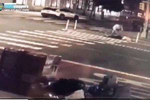 Fractura de cráneo: NYPD divulga video brutal de hombre lanzado contra el asfalto en el Bajo Manhattan