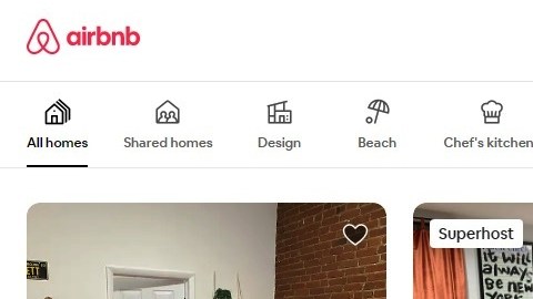 Portal de Airbnb New York.
