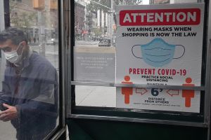 87% del estado Nueva York está en alto riesgo de coronavirus otra vez y se perfila peor