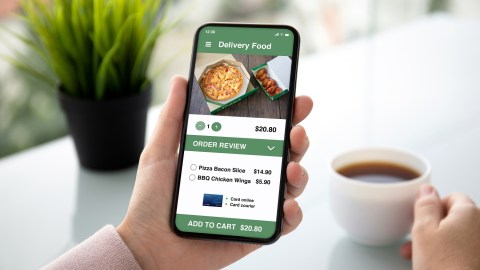 Aplicaciones de entrega de alimentos