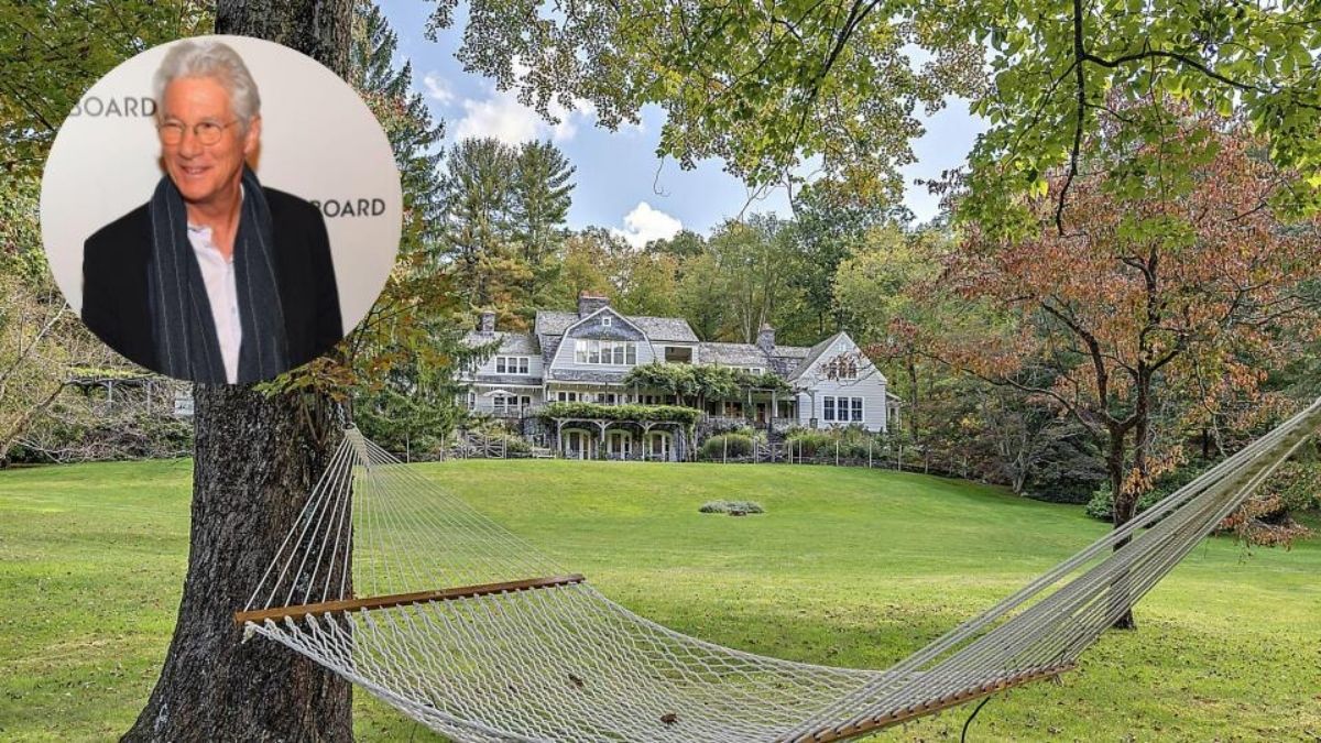 This is the country house in New York that Richard Gere sold for  million