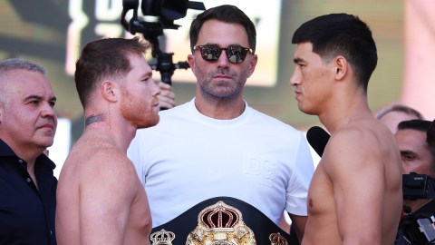 Canelo Alvarez v Dmitry Bivol - Weigh-in