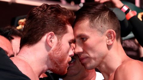 Gennady Golovkin v Canelo Alvarez: Weigh-in
