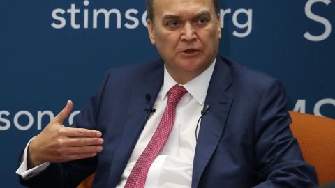 El embajador ruso en Estados Unidos, Anatoly Antonov.