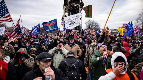 Trump Supporters Hold "Stop The Steal" Rally In DC Amid Ratification Of Presidential Election