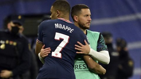 Hazard y Mbappé