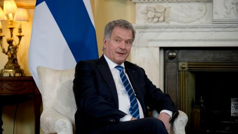 Presidente de Finlandia, Sauli Niinisto.