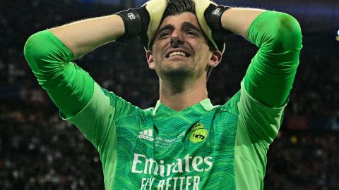 Courtois fue cuestionado por los fanáticos del Atlético del Madrid ante sus últimas declaraciones.