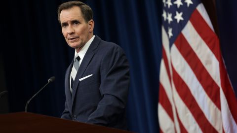 Pentagon Press Secretary John Kirby Holds Briefing