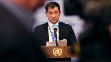 Dmitry Polyansky, primer representante permanente adjunto de Rusia ante la ONU.