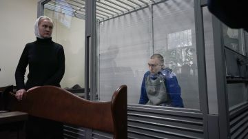 Vadim Shishimarin, de 21 años, durante la audiencia judicial.