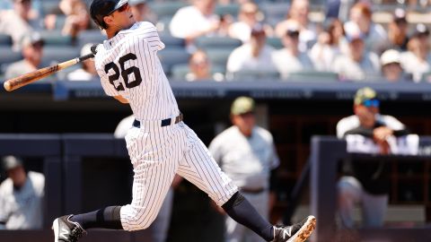 DJ LeMahieu conecta el primer Grand Slam de la temporada 2022 para New York Yankees.