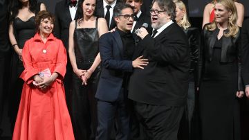 Gael García Bernal y Guillermo del Toro
