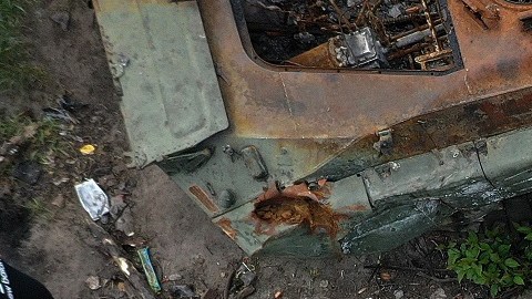 Los ucranianos lograron destruir una poderosa arma rusa.