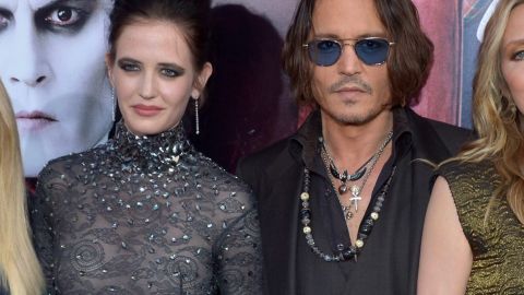 Eva Green y Johnny Depp.