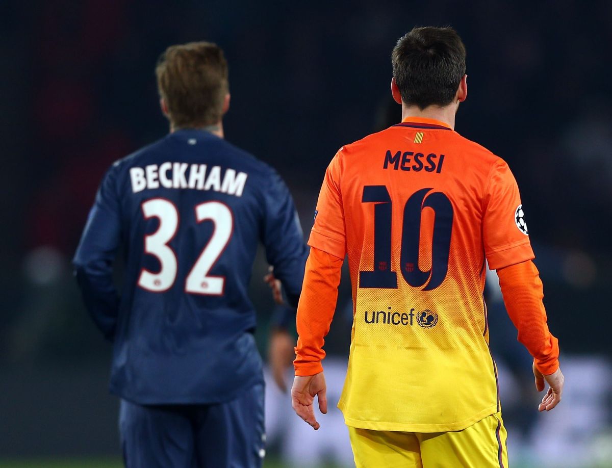 Messi y Beckham se enfrentaron en la UEFA Champions League de 2013 y ahora podrían formar parte del mismo proyecto en el Inter Miami.