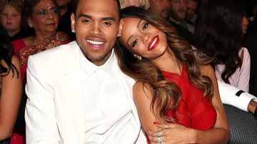 Chris Brown y Rihanna.