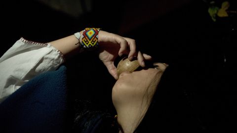 Los incas preparaban ayahuasca para calmar a los jóvenes que serían sacrificados.