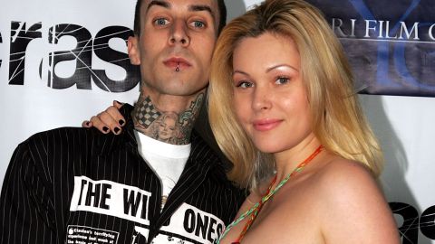 Travis Barker y Shanna Moakler.